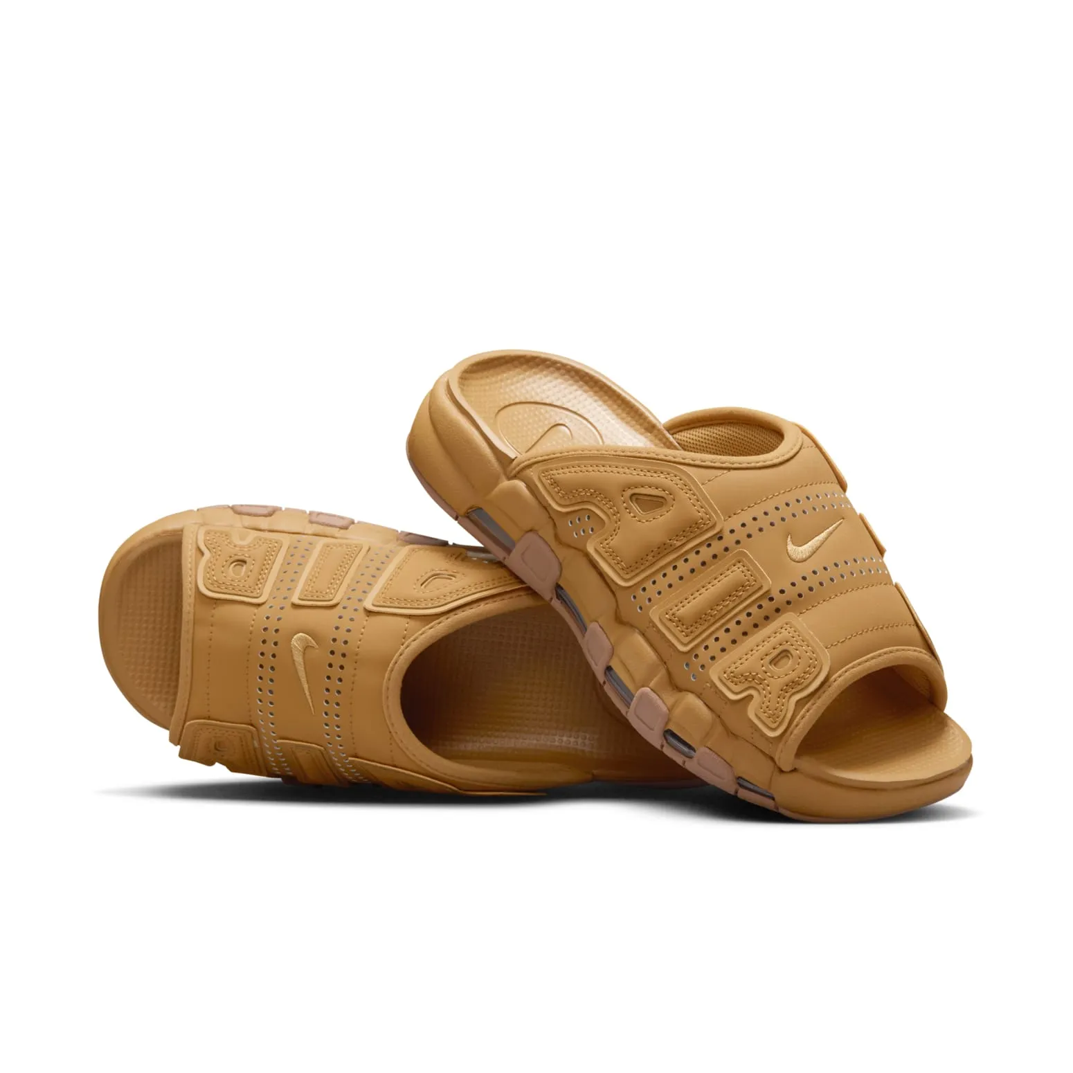 Nike Air More Uptempo Slides 'Flax' FZ3113-200 sold by KicksCrew product image thumbnail 3