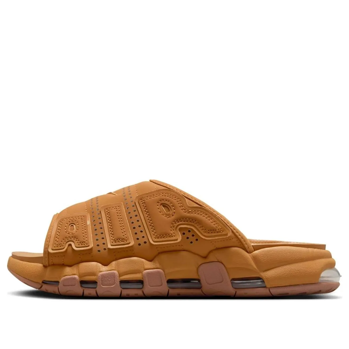Nike Air More Uptempo Slides 'Flax' FZ3113-200 sold by KicksCrew