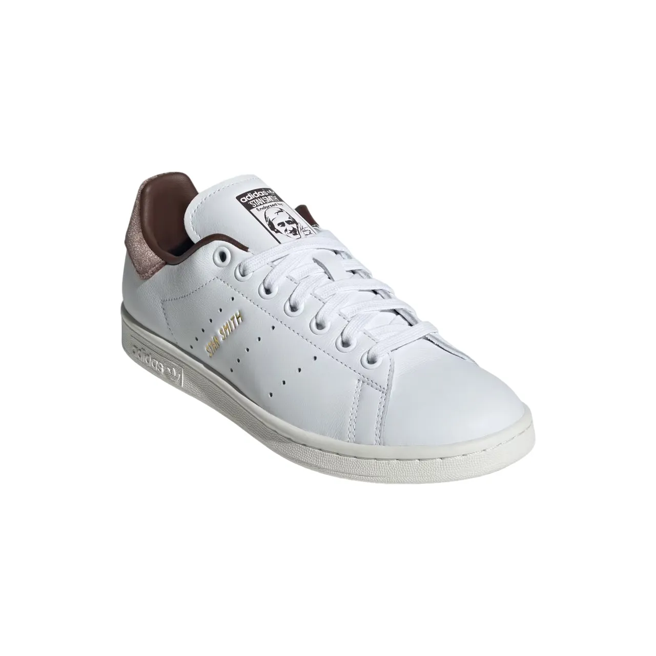 (WMNS) adidas Stan Smith 'White Gold Metallic Brown' IF7003 sold by KicksCrew product image thumbnail 3