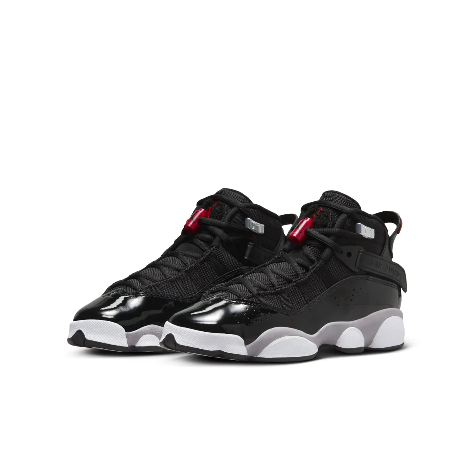 (GS) Air Jordan 6 Rings 'Black White Fire Red' FZ4186-010 sold by KicksCrew product image thumbnail 3