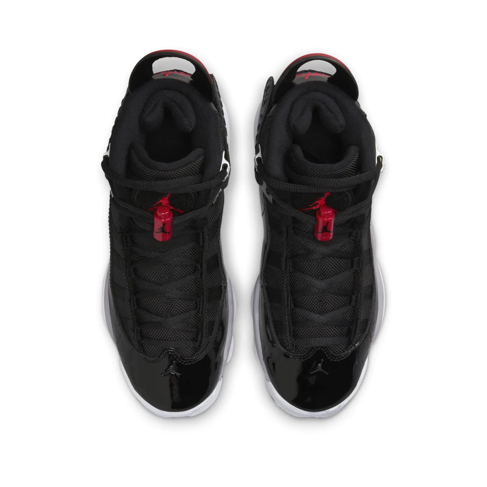 (GS) Air Jordan 6 Rings 'Black White Fire Red' FZ4186-010 sold by KicksCrew product image thumbnail 4