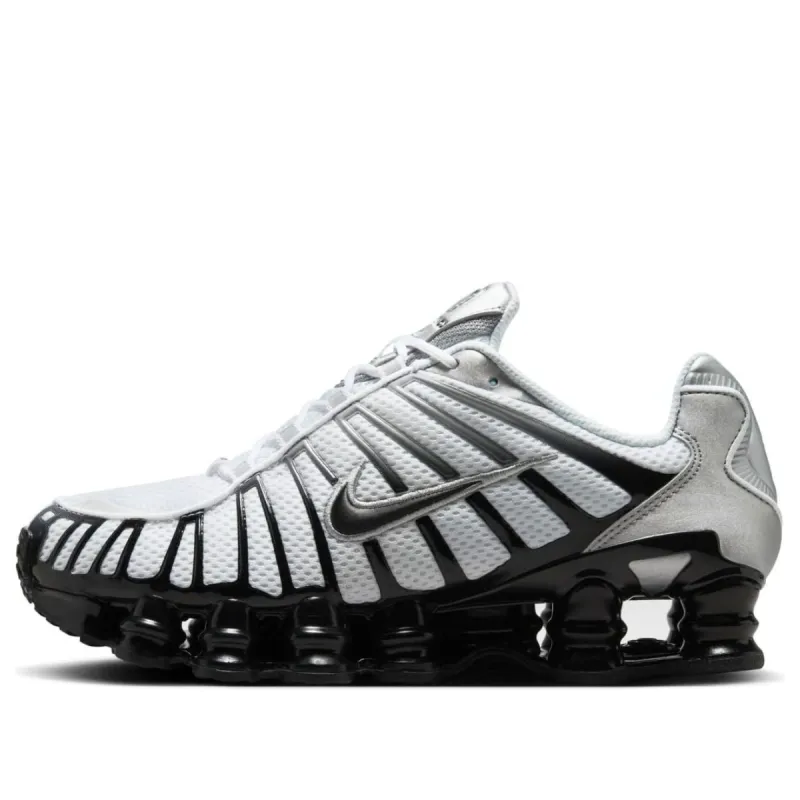 Nike Shox TL 'Black Metallic Silver' HQ4049-001 sold by KicksCrew