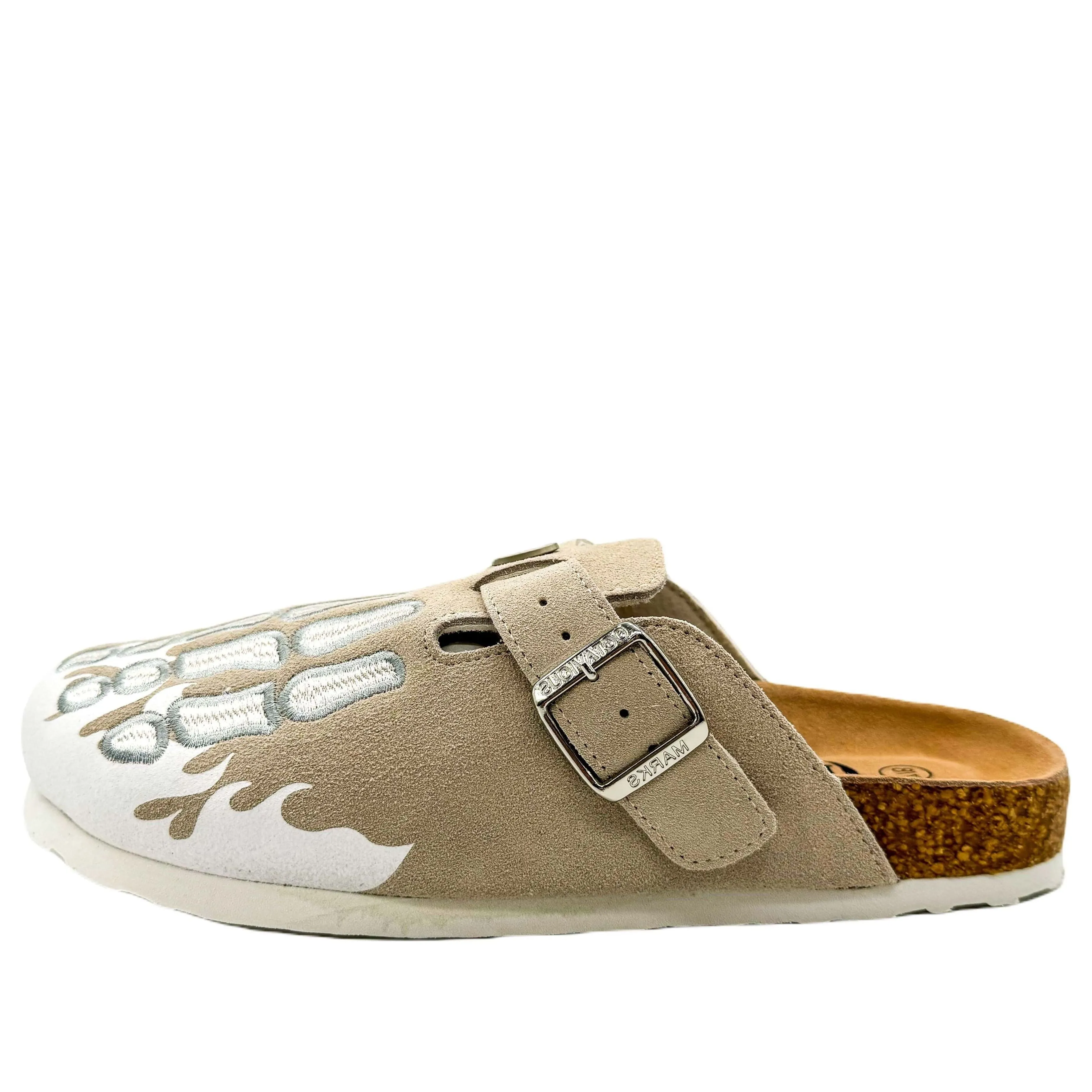 OMNEWYORK Octavious Marks Clog 'Fish Bone' OMNY-FB sold by KicksCrew