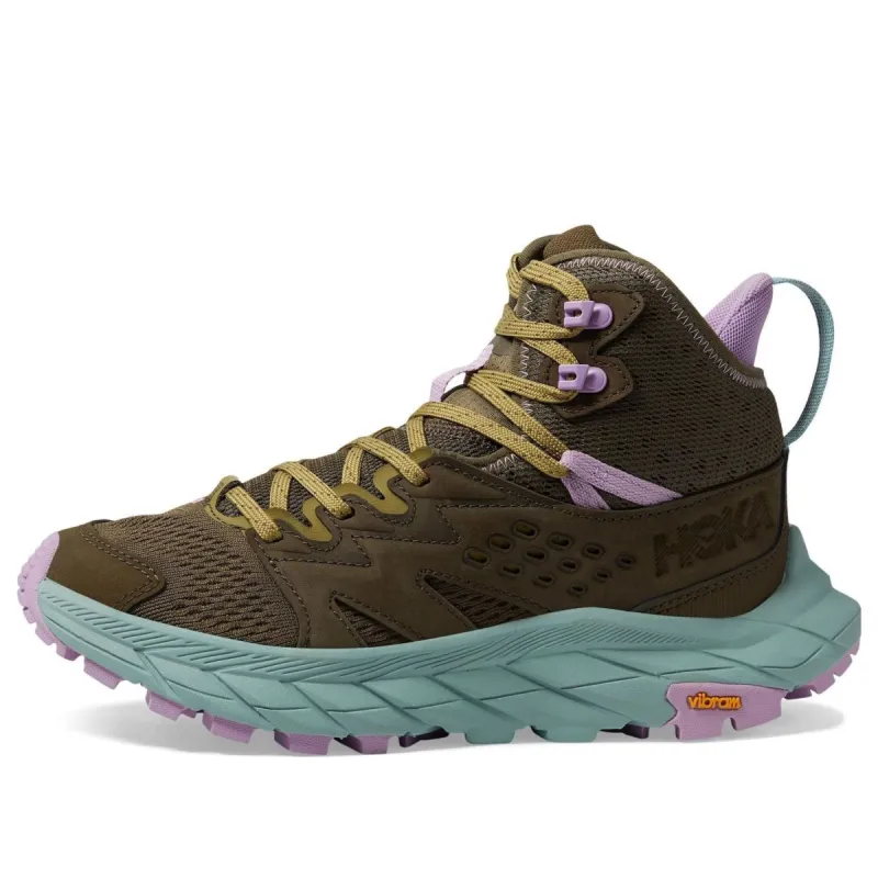 (WMNS) HOKA ONE ONE Anacapa Breeze Mid 'Dark Olive Agave' 1134506-DOAG sold by KicksCrew