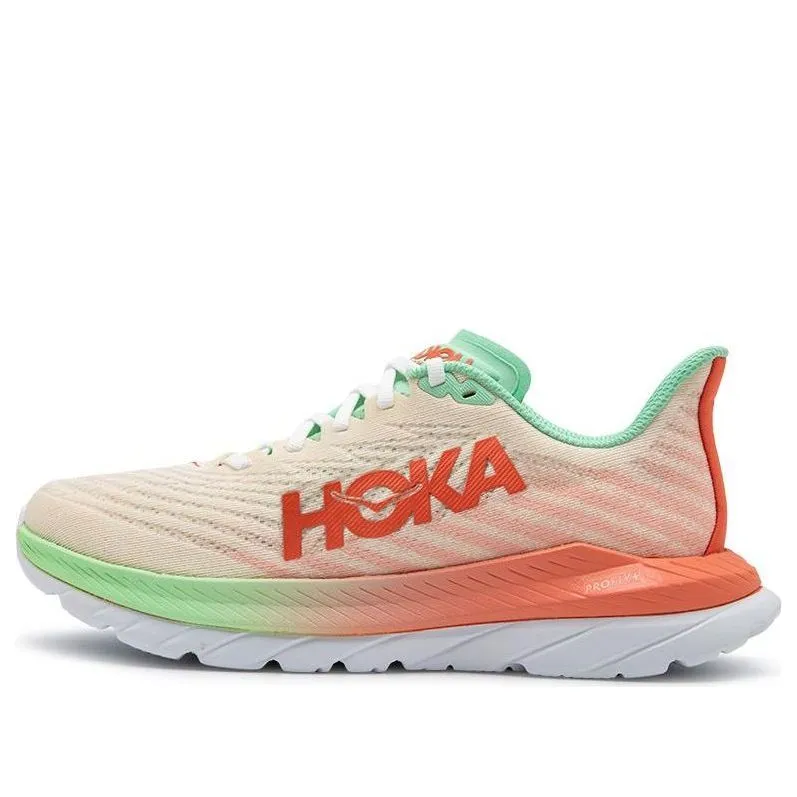 HOKA ONE ONE Mach 5 'Orange Mint Green' 1127893-SPPR sold by KicksCrew