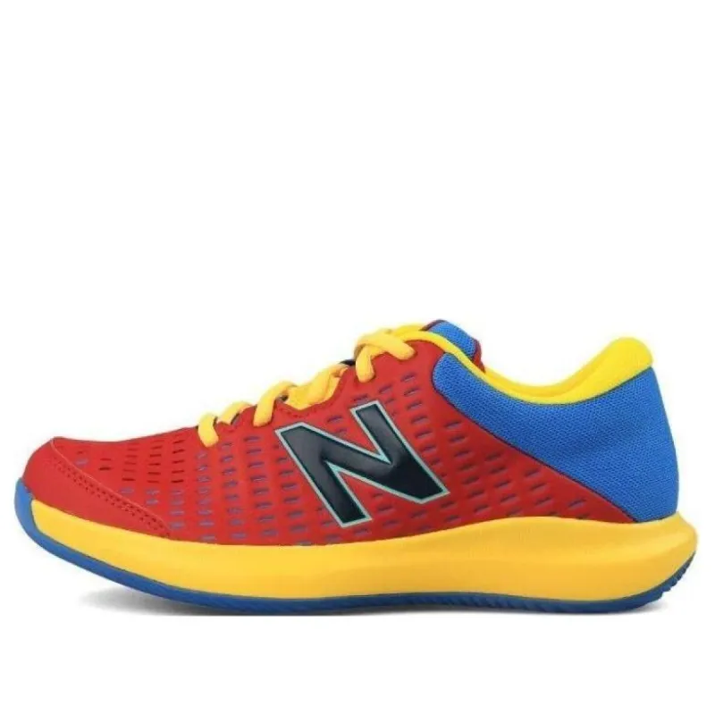 (GS) New Balance 696 'True Red Egg Yolk Bright Lapis' KC696TR4 sold by KicksCrew