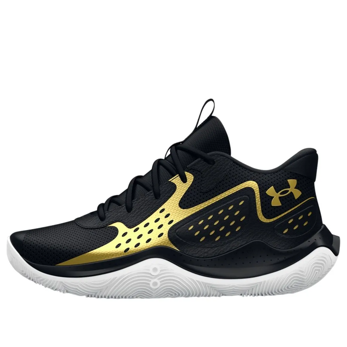 Under Armour Jet '23 'Black Metallic Gold' 3026634-001 sold by KicksCrew