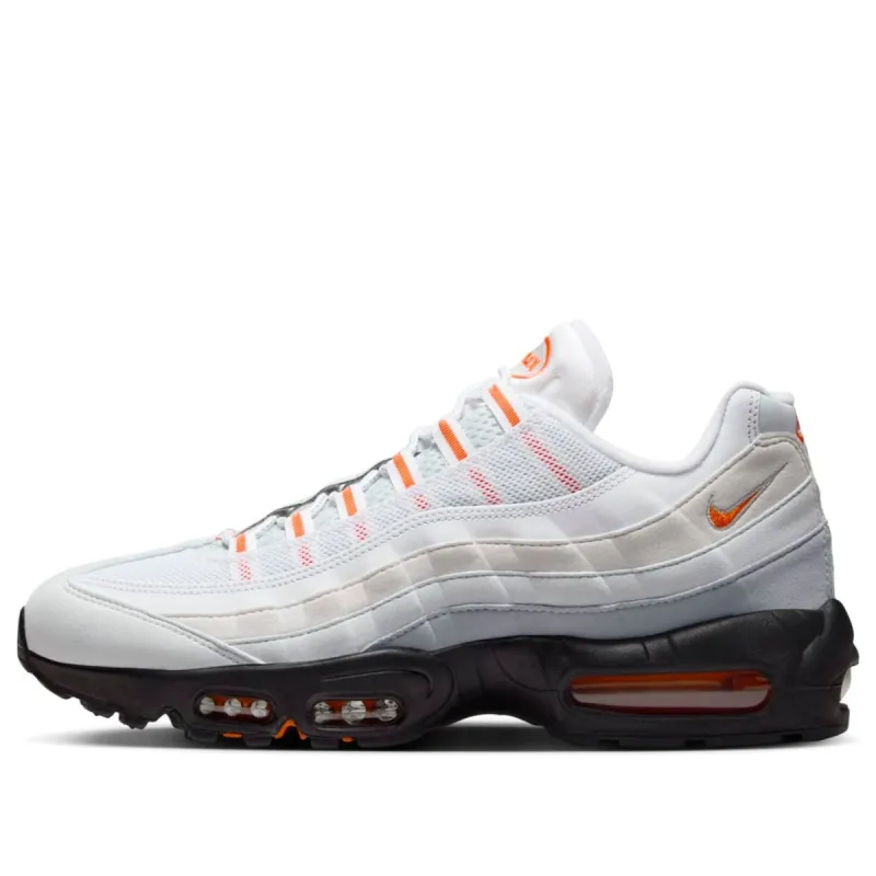 Nike Air Max 95 'Wolf Grey Safety Orange Pure Platinum' HM0622-002 sold by KicksCrew