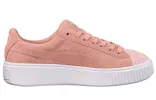 (WMNS) PUMA Suede Platform Pebble 'Pink' 365464-01 sold by KicksCrew