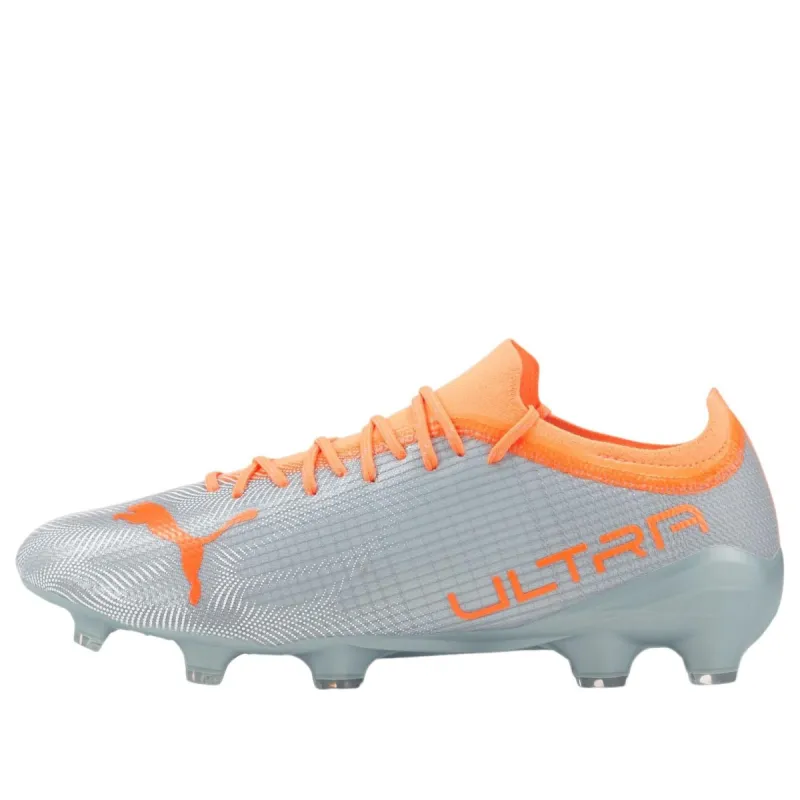 PUMA Ultra 2.4 FG AG 'Diamond Silver Neon Citrus' 106698-01 sold by KicksCrew