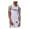 Air Jordan France Limited Home Basketball Jersey 'White Hyper Royal' FQ0396-100 sold by KicksCrew