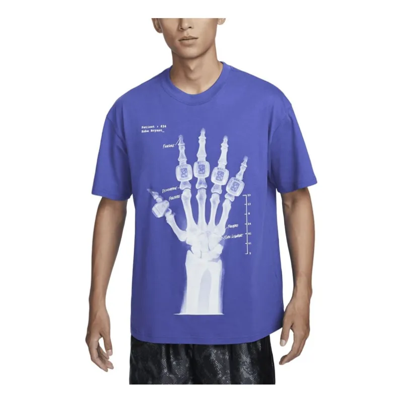 Nike Kobe T-Shirt Asia Sizing 'X-Ray Blue' HV6695-432 sold by KicksCrew