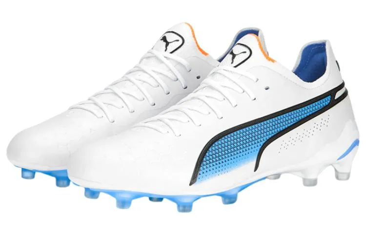 (WMNS) PUMA King Ultimate FG AG 'White Blue' 107262-01 sold by KicksCrew product image thumbnail 4