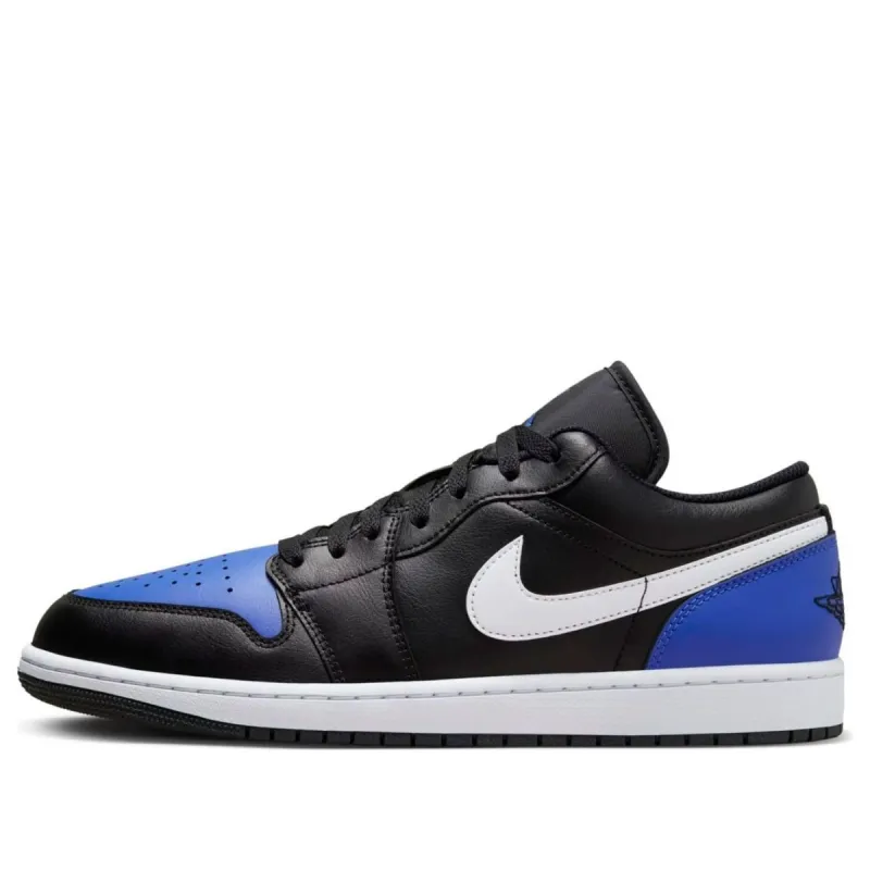 Air Jordan 1 Low 'Black Royal Toe' 553558-042 sold by KicksCrew