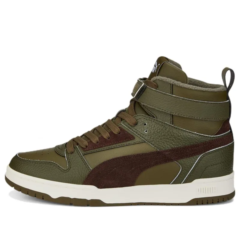 PUMA RBD Game High 'Olive Green Burgundy' 387604-01 sold by KicksCrew