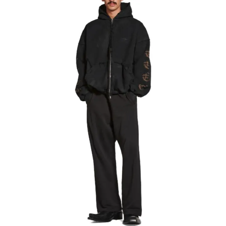 Balenciaga Sweatpants 'Black' 740028TOVM82020 sold by KicksCrew product image thumbnail 3