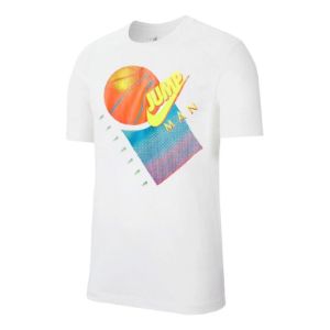 Air Jordan Jumpman Graphic Basketball Short-Sleeve T-Shirt 'White' CJ6288-100 sold by KicksCrew