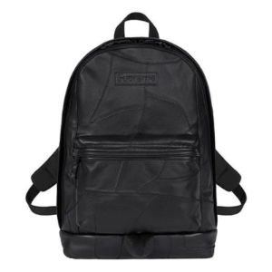 Supreme Patchwork Leather Backpack 'Black' SUP-FW19-957 sold by KicksCrew
