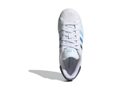 (GS) Adidas Superstar Shoes 'White Bliss Blue' GY9327 sold by KicksCrew