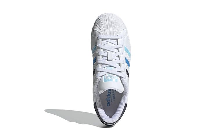 (GS) Adidas Superstar Shoes 'White Bliss Blue' GY9327 sold by KicksCrew product image thumbnail 5