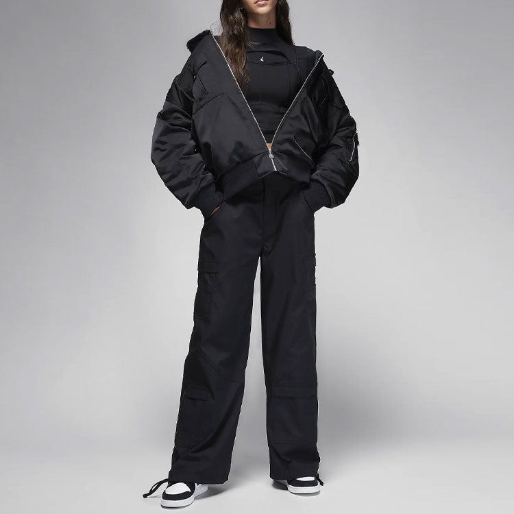 (WMNS) Air Jordan Renegade Jacket 'Black' FB5088-010 sold by KicksCrew product image thumbnail 3