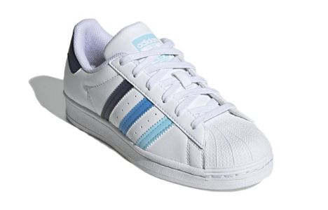 (GS) Adidas Superstar Shoes 'White Bliss Blue' GY9327 sold by KicksCrew