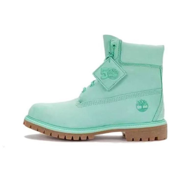 Timberland 50th Anniversary Edition Premium 6 Inch Waterproof Boot 'Light Green Nubuck' A5VK9W sold by KicksCrew