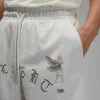 Air Jordan Artist Series by Umar Rashid Mesh Shorts 'White' DX9721-030 sold by KicksCrew