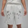 Air Jordan Artist Series by Umar Rashid Mesh Shorts 'White' DX9721-030 sold by KicksCrew