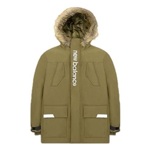 New Balance Parka Jacket 'Olive Green' AMJ04356-OV sold by KicksCrew