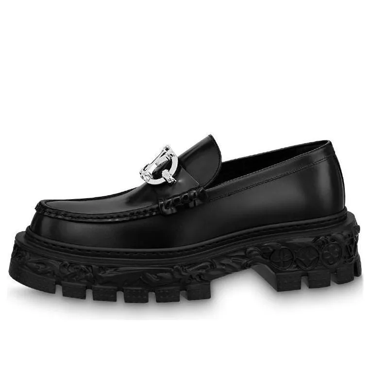 LOUIS VUITTON Baroque Loafers 'Black' 1AB8UJ sold by KicksCrew