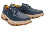 Timberland Greenstride Originals Ultra Leather Boat Shoes 'Blue' A5RFV sold by KicksCrew