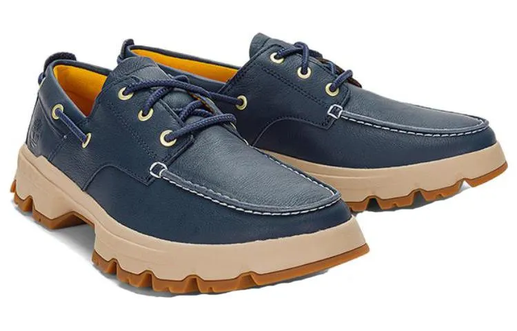 Timberland Greenstride Originals Ultra Leather Boat Shoes 'Blue' A5RFV sold by KicksCrew product image thumbnail 2