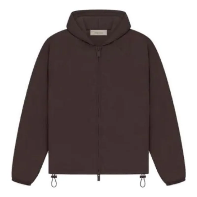 (GS) Fear of God Essentials Drop2 SS23 Fullzip Jacket 'Plum' FOG-SS23-310 sold by KicksCrew