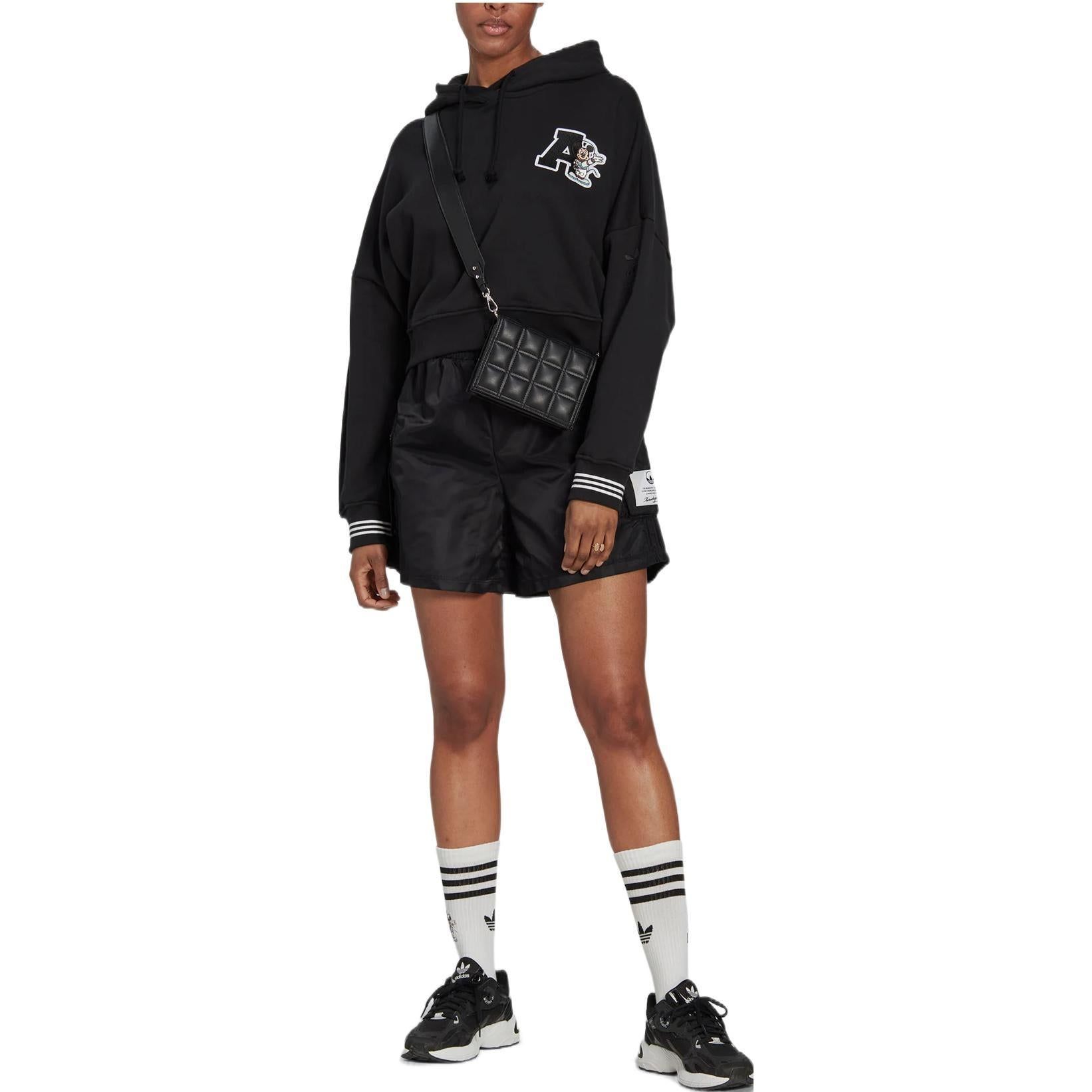 (WMNS) Adidas Originals X Disney Hoodies 'Black' HL9054 sold by KicksCrew product image thumbnail 2
