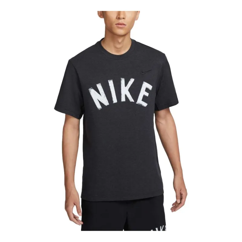 Nike Primary Swoosh Dri-FIT T-Shirt Asia Sizing 'Black White' FV9771-010 sold by KicksCrew