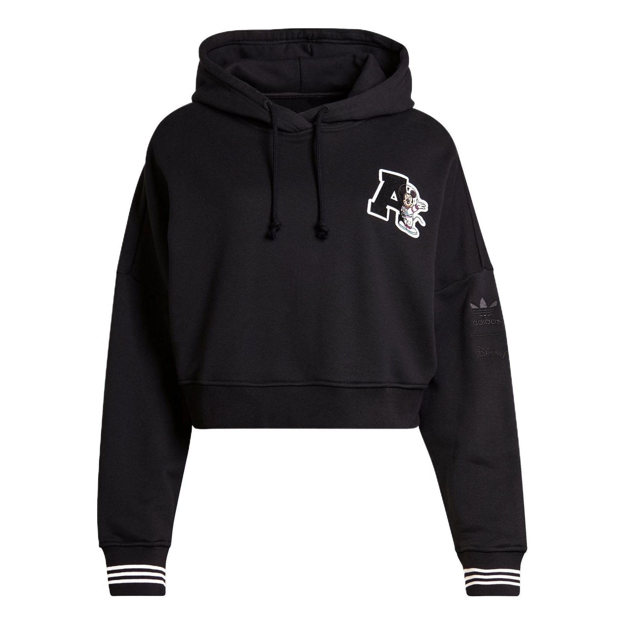 (WMNS) Adidas Originals X Disney Hoodies 'Black' HL9054 sold by KicksCrew
