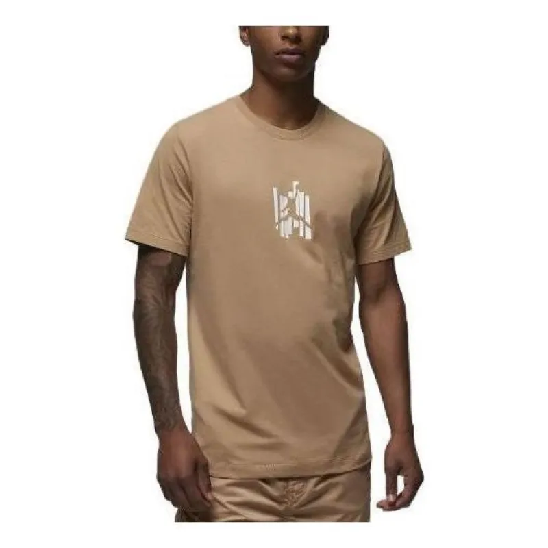 Air Jordan Brand Graphic T-Shirt 'Brown' FD7025-200 sold by KicksCrew