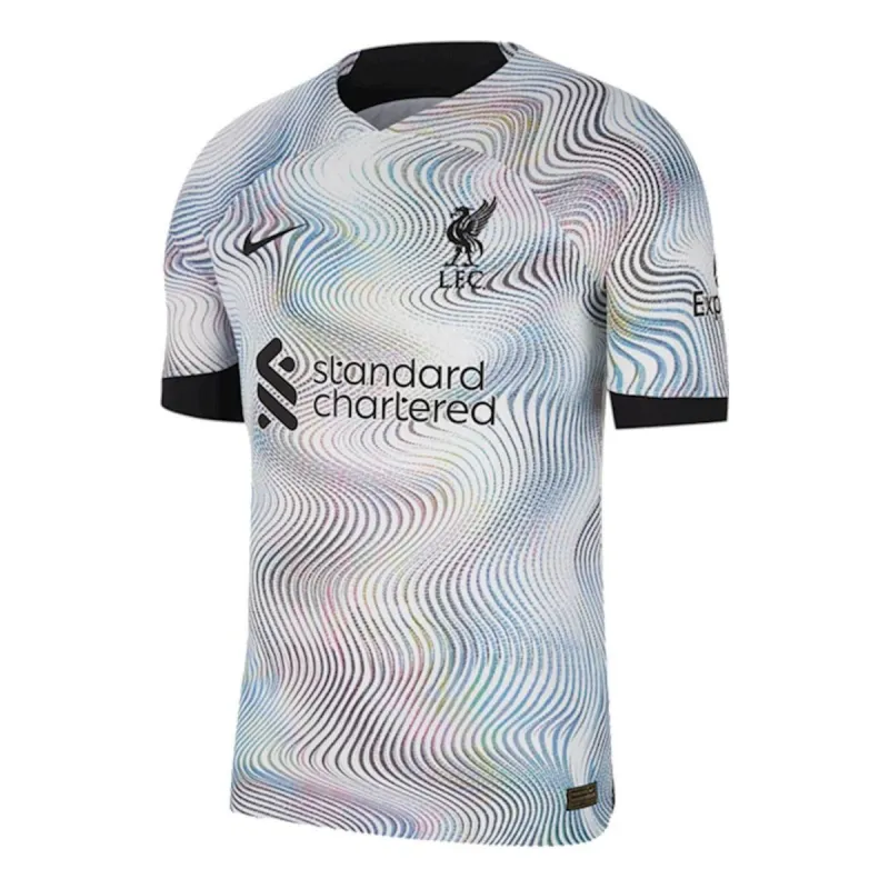 Nike Liverpool FC 22/23 Match Away Dri-FIT ADV Soccer Jersey 'White Black' DN2708-101 sold by KicksCrew