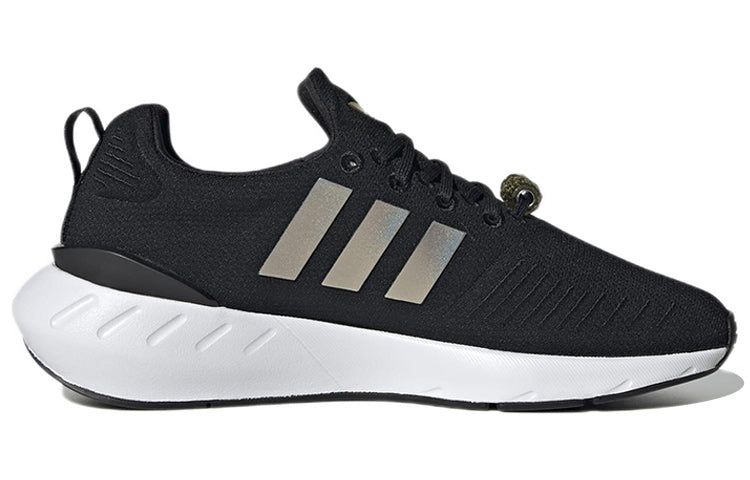 (WMNS) Adidas Swift Run 22 'Black Gold White' GY9575 sold by KicksCrew product image thumbnail 2