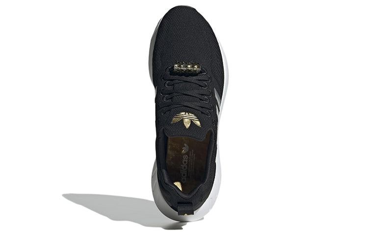 (WMNS) Adidas Swift Run 22 'Black Gold White' GY9575 sold by KicksCrew product image thumbnail 5