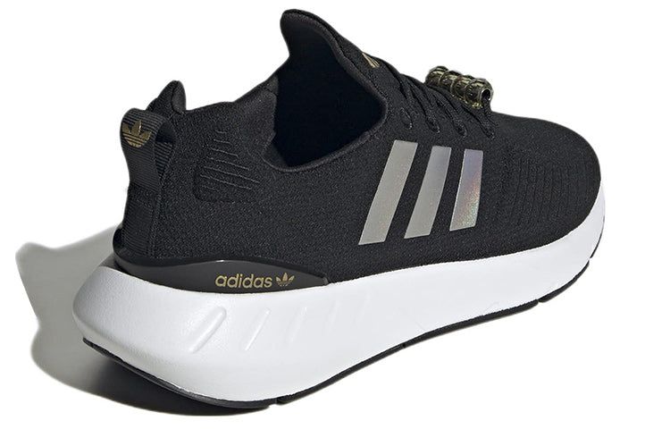 (WMNS) Adidas Swift Run 22 'Black Gold White' GY9575 sold by KicksCrew product image thumbnail 4