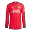 adidas Manchester United 23/24 Long Sleeve Home Jersey 'Team Collegiate Red' IP1729 sold by KicksCrew
