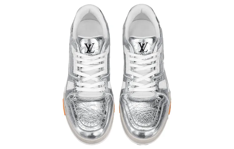 LOUIS VUITTON Trainer Sneakers 'Silver' 1A8KGQ sold by KicksCrew product image thumbnail 2