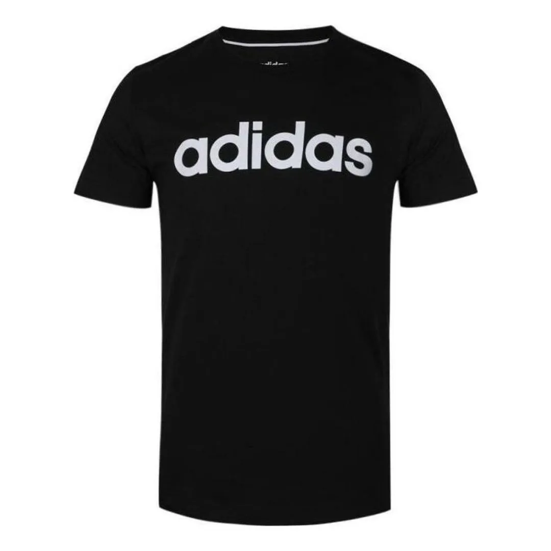 adidas Crew Logo T-Shirt 'Black White' EI4713 sold by KicksCrew