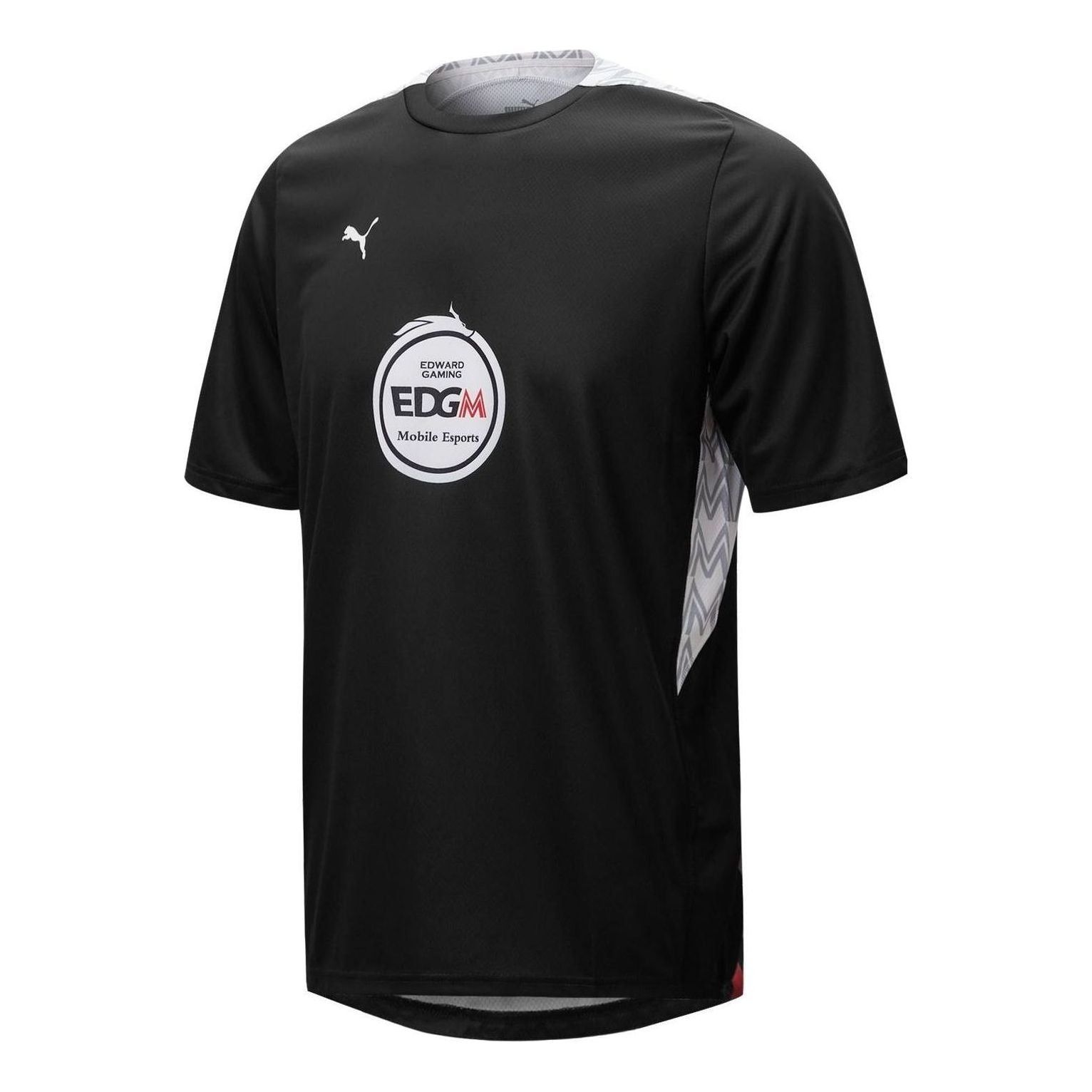 PUMA E7 EDG Game T-Shirt 'Black White' 605761-03 sold by KicksCrew