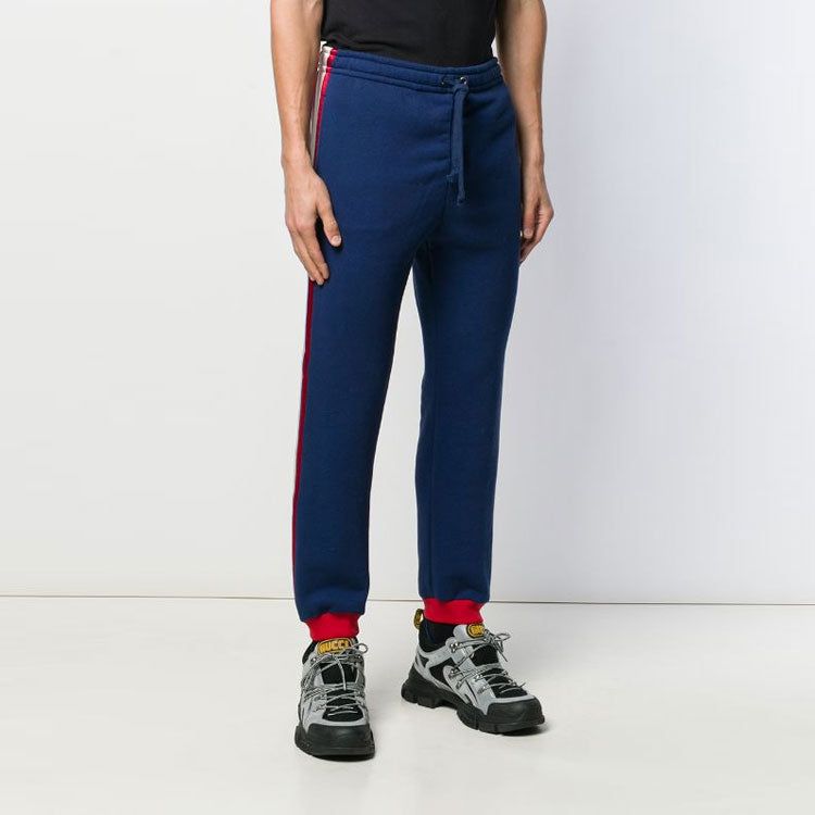 Gucci Star Sweatpants 'Blue' 576063-XJBBP-4703 sold by KicksCrew product image thumbnail 3