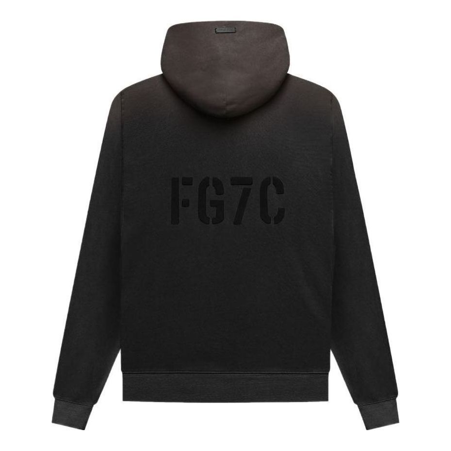 Fear of God FG7C Seventh Collection Hoodie 'Black' FG50-072FLC-010 sold by KicksCrew