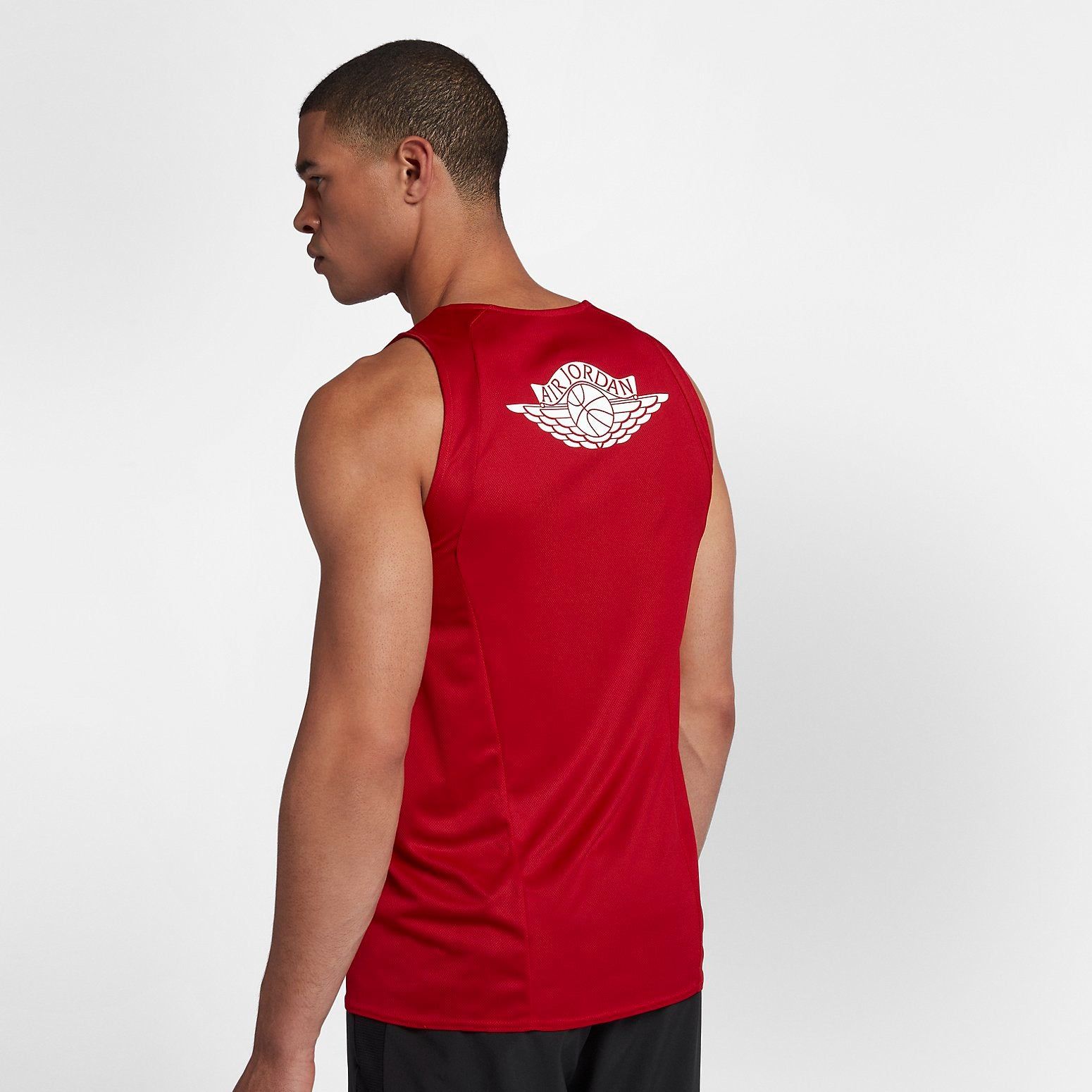 Air Jordan Rise Dri-Fit Tank Top 'Red' 887443-687 sold by KicksCrew product image thumbnail 4