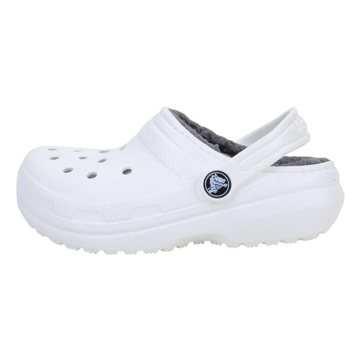 (GS) Crocs Classic Lined Clog 'White' 207010-10M sold by KicksCrew